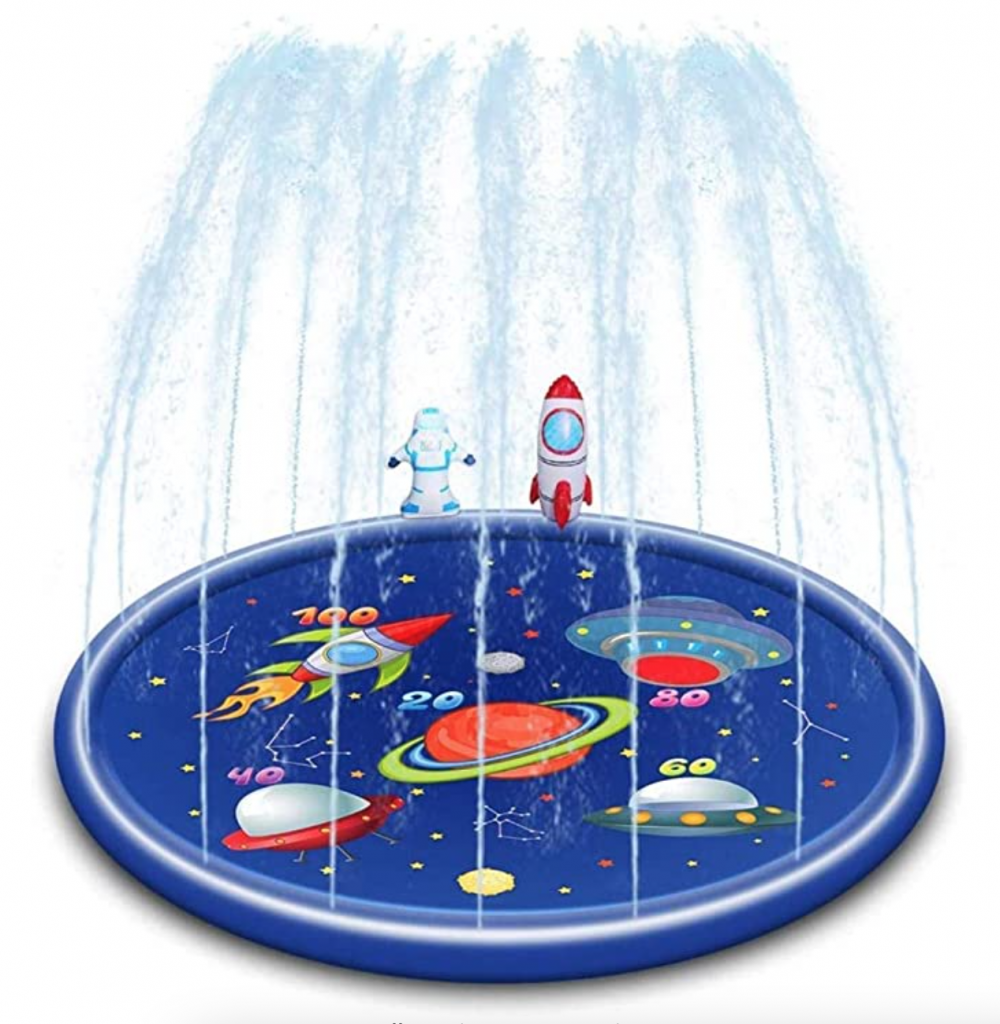 Sprinkler splash pad Dragons Corner